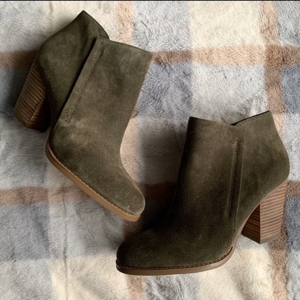 Guess Suede Ankle Booties